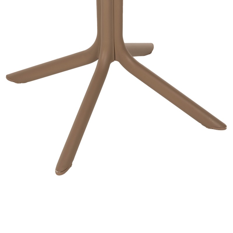 OUTDOOR DINING SET 3PCS CLEO FK21136 POLYPROPYLENE IN CAPPUCCINO COLOR
