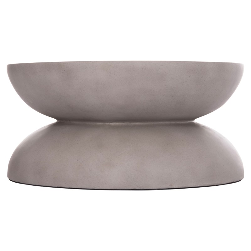 COFFEE TABLE ROUND ANNA FK18158.03 FIBER CEMENT IN GREY--Φ92x44.5Hcm.