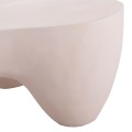 COFFEE TABLE SALLEN FK18161.02 FIBER CEMENT IN WHITE--108x94x38.5Hcm.
