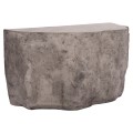 CONSOLE ROCK INTERON FK18152.03 FIBER CEMENT IN GREY--120x50x71Hcm.
