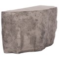CONSOLE ROCK INTERON FK18152.03 FIBER CEMENT IN GREY--120x50x71Hcm.