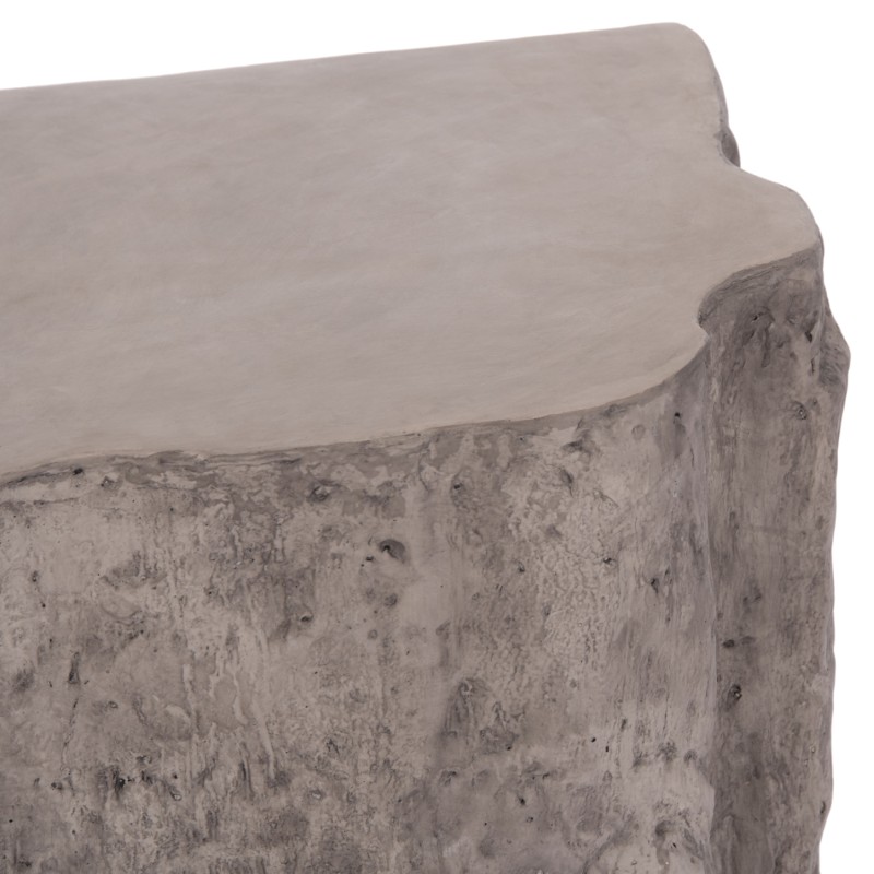 CONSOLE ROCK INTERON FK18152.03 FIBER CEMENT IN GREY--120x50x71Hcm.