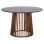 OUTDOOR ROUND DINING TABLE CRISTOBAL FK6235 ACACIA WOOD-CEMENT TOP Φ120x77Hcm.