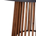 OUTDOOR ROUND DINING TABLE CRISTOBAL FK6235 ACACIA WOOD-CEMENT TOP Φ120x77Hcm.