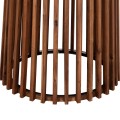 OUTDOOR ROUND DINING TABLE CRISTOBAL FK6235 ACACIA WOOD-CEMENT TOP Φ120x77Hcm.