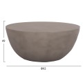 COFFEE TABLE ROUND ALLAN FK18162.03 FIBER CEMENT IN GREY--Φ92x49Hcm. COFFEE TABLE ROUND ALLAN FK18162.03 FIBER CEMENT IN GREY--Φ92x49Hcm.