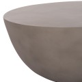 COFFEE TABLE ROUND ALLAN FK18162.03 FIBER CEMENT IN GREY--Φ92x49Hcm. COFFEE TABLE ROUND ALLAN FK18162.03 FIBER CEMENT IN GREY--Φ92x49Hcm.