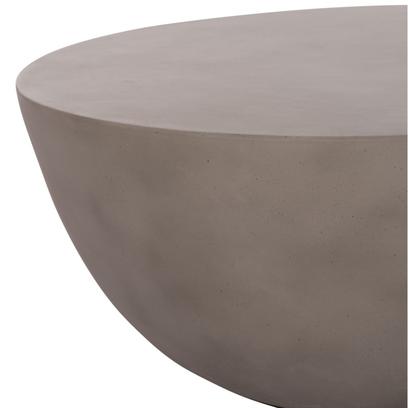 COFFEE TABLE ROUND ALLAN FK18162.03 FIBER CEMENT IN GREY--Φ92x49Hcm. COFFEE TABLE ROUND ALLAN FK18162.03 FIBER CEMENT IN GREY--Φ92x49Hcm.