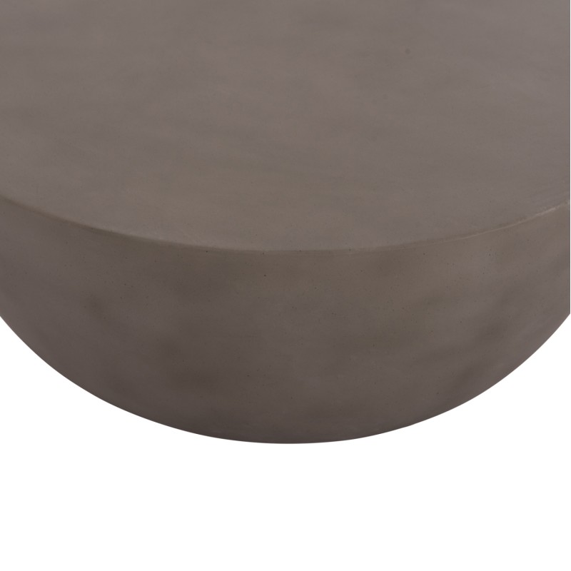 COFFEE TABLE ROUND ALLAN FK18162.03 FIBER CEMENT IN GREY--Φ92x49Hcm. COFFEE TABLE ROUND ALLAN FK18162.03 FIBER CEMENT IN GREY--Φ92x49Hcm.