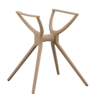 POLYPROPYLENE TABLE BASE CAPPUCCINO FK462.04 FOR TABLETOP 80X80cm.