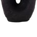 DECORATIVE TABLE VASE NAMENTIS FK4673.01L TERRACOTA IN BLACK COLOR--26.5x16x36.5Hcm. DECORATIVE TABLE VASE NAMENTIS FK4673.01L TERRACOTA IN BLACK COLOR--26.5x16x36.5Hcm.