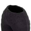 DECORATIVE TABLE VASE NAMENTIS FK4673.01L TERRACOTA IN BLACK COLOR--26.5x16x36.5Hcm. DECORATIVE TABLE VASE NAMENTIS FK4673.01L TERRACOTA IN BLACK COLOR--26.5x16x36.5Hcm.