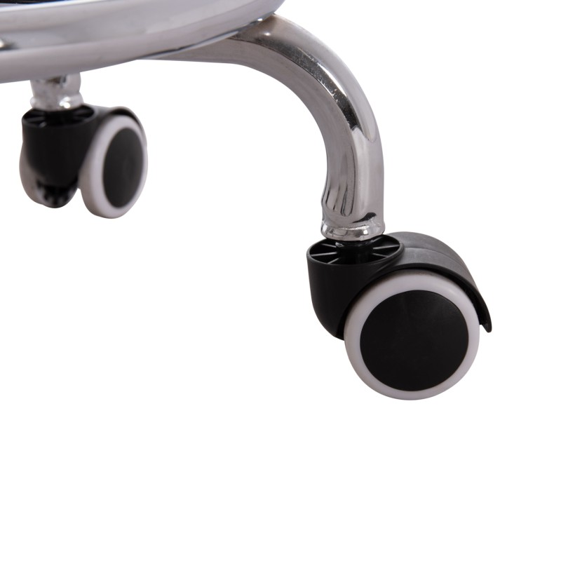 OFFICE DESIGNER'S SWIVEL STOOL IRIS FK212.21 BLACK PU Φ32x45-60Hcm. OFFICE DESIGNER'S SWIVEL STOOL IRIS FK212.21 BLACK PU Φ32x45-60Hcm.