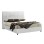 BED WITH STORAGE SPACE DREAMLET FK716.03 WHITE TEDDY FABRIC -FOR MATTRESS 160x200cm.