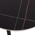 COFFEE TABLES 2PCS SET TALOS FK18140.02 BLACK MARBLE LOOK CERAMIC TOP Φ70x45.5Hcm. COFFEE TABLES 2PCS SET TALOS FK18140.02 BLACK MARBLE LOOK CERAMIC TOP Φ70x45.5Hcm.