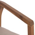 OUTDOOR DINING CHAIR CONTREL FK6244.01 ACACIA WOOD IN NATURAL-ROPE & CUSHIONS IN BEIGE 58x60x74H OUTDOOR DINING CHAIR CONTREL FK6244.01 ACACIA WOOD IN NATURAL-ROPE & CUSHIONS IN BEIGE 58x60x74H