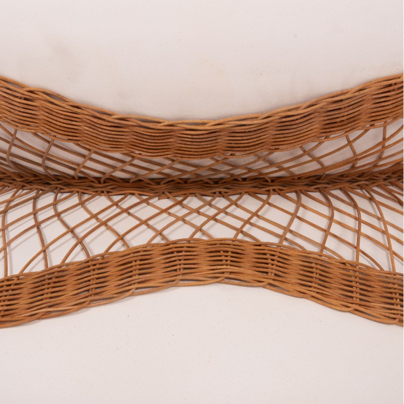 COFFEE TABLE ROUND ANNA FK18157.02 FIBER CEMENT IN WHITE-NATURAL RATTAN--Φ92x44.5Hcm. COFFEE TABLE ROUND ANNA FK18157.02 FIBER CEMENT IN WHITE-NATURAL RATTAN--Φ92x44.5Hcm.