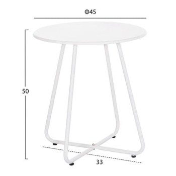 OUTDOOR LOUNGE SET 3PCS PONY FK21194 METAL COFFEE TABLE IN WHITE--WICKER RATTAN IN BLACK & WHITE OUTDOOR LOUNGE SET 3PCS PONY FK21194 METAL COFFEE TABLE IN WHITE--WICKER RATTAN IN BLACK & WHITE