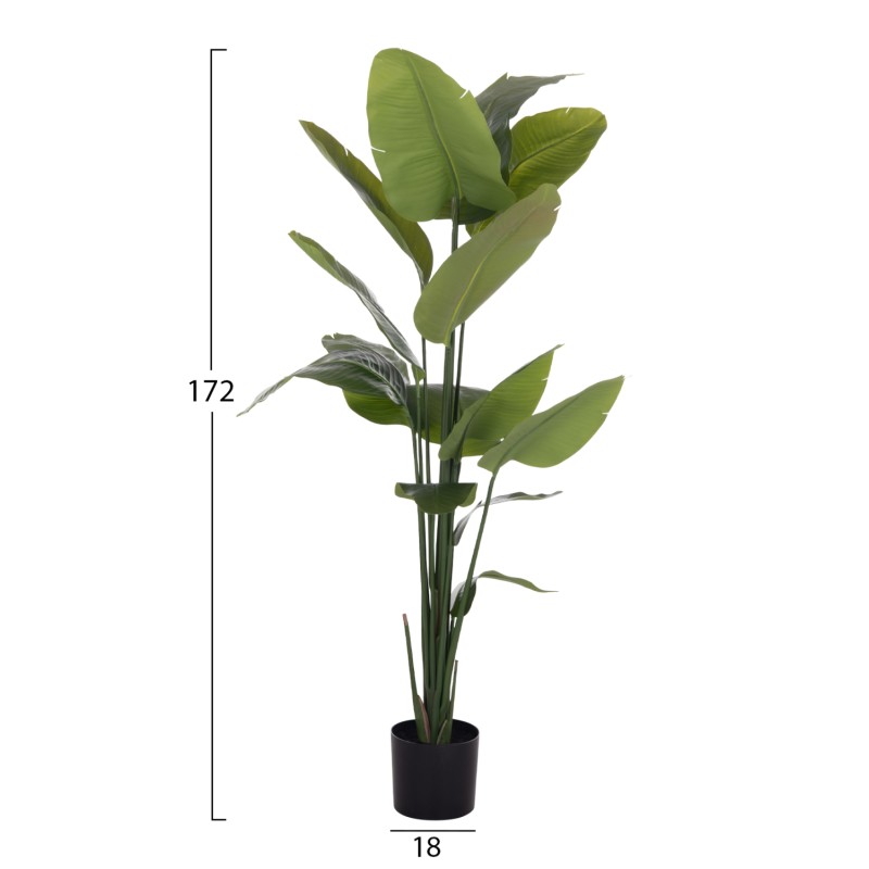 DECORATIVE SYNTHETIC PLANT IN POT FK4739 STRELITZIA Φ18x172Hcm. DECORATIVE SYNTHETIC PLANT IN POT FK4739 STRELITZIA Φ18x172Hcm.