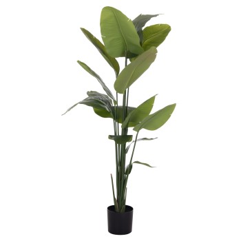 DECORATIVE SYNTHETIC PLANT IN POT FK4739 STRELITZIA Φ18x172Hcm.