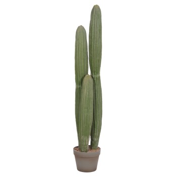 DECORATIVE SYNTHETIC PLANT IN POT FK4744 CACTUS Φ17.5x105Hcm.