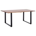 OUTDOOR DINING TABLE FRIGGO FK6297.02 ACACIA WOOD 2.6cm thick--METAL LEGS 160x80x76Hcm OUTDOOR DINING TABLE FRIGGO FK6297.02 ACACIA WOOD 2.6cm thick--METAL LEGS 160x80x76Hcm