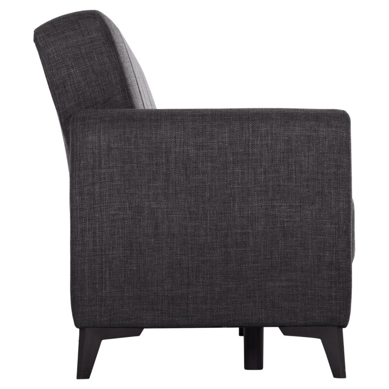 SOFA-BED 3-SEATER WITH STORAGE SPACE NIKKO FK3292.01 GREY FABRIC 209x76x83Hcm. SOFA-BED 3-SEATER WITH STORAGE SPACE NIKKO FK3292.01 GREY FABRIC 209x76x83Hcm.