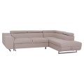 CORNER SOFA-BED WITH STORAGE SPACE ENCORE FK3301.03R BEIGE FABRIC 285x205x90Hcm. CORNER SOFA-BED WITH STORAGE SPACE ENCORE FK3301.03R BEIGE FABRIC 285x205x90Hcm.