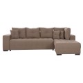 CORNER SOFA-BED WITH STORAGE SPACE TRENDSTON FK3302.03R BEIGE FABRIC 298x177x95Hcm. CORNER SOFA-BED WITH STORAGE SPACE TRENDSTON FK3302.03R BEIGE FABRIC 298x177x95Hcm.