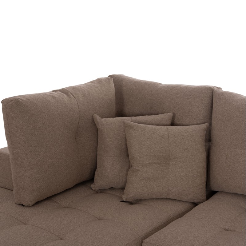 CORNER SOFA-BED WITH STORAGE SPACE TRENDSTON FK3302.03L BEIGE FABRIC 298x177x95Hcm. CORNER SOFA-BED WITH STORAGE SPACE TRENDSTON FK3302.03L BEIGE FABRIC 298x177x95Hcm.