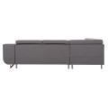 CORNER SOFA-BED WITH STORAGE SPACE ENCORE FK3301.01L GREY FABRIC 285x205x90Hcm. CORNER SOFA-BED WITH STORAGE SPACE ENCORE FK3301.01L GREY FABRIC 285x205x90Hcm.