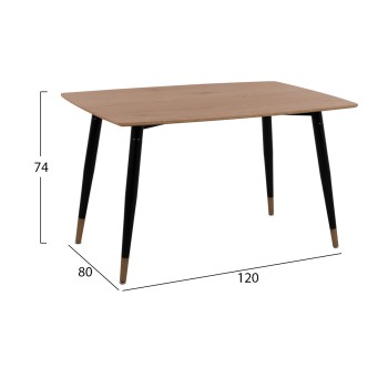 DINING SET 5PCS ALIZA FK11196.03 MDF TOP--VELVET IN CYPRESS GREEN & METAL IN BLACK