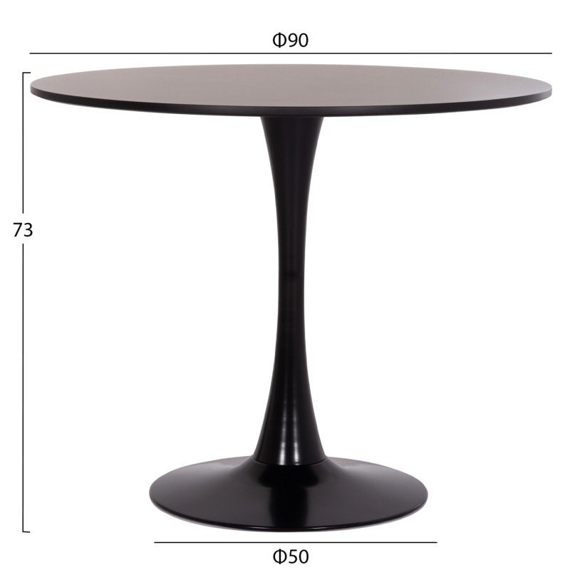 DINING SET 5PCS BROLIN FK21200 MDF TOP & METAL IN BLACK--DARK GREY FABRIC DINING SET 5PCS BROLIN FK21200 MDF TOP & METAL IN BLACK--DARK GREY FABRIC