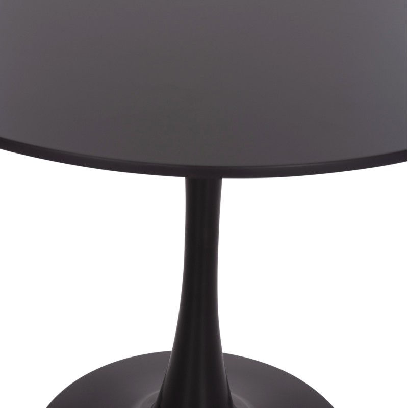 DINING SET 5PCS BROLIN FK21200 MDF TOP & METAL IN BLACK--DARK GREY FABRIC DINING SET 5PCS BROLIN FK21200 MDF TOP & METAL IN BLACK--DARK GREY FABRIC