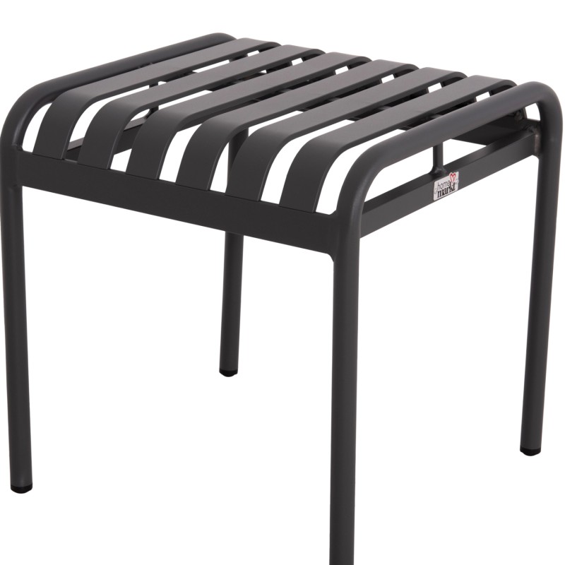ALUMINUM STOOL RACHEL FK6340.01 GREY COLOR 45x45x46Hcm. ALUMINUM STOOL RACHEL FK6340.01 GREY COLOR 45x45x46Hcm.