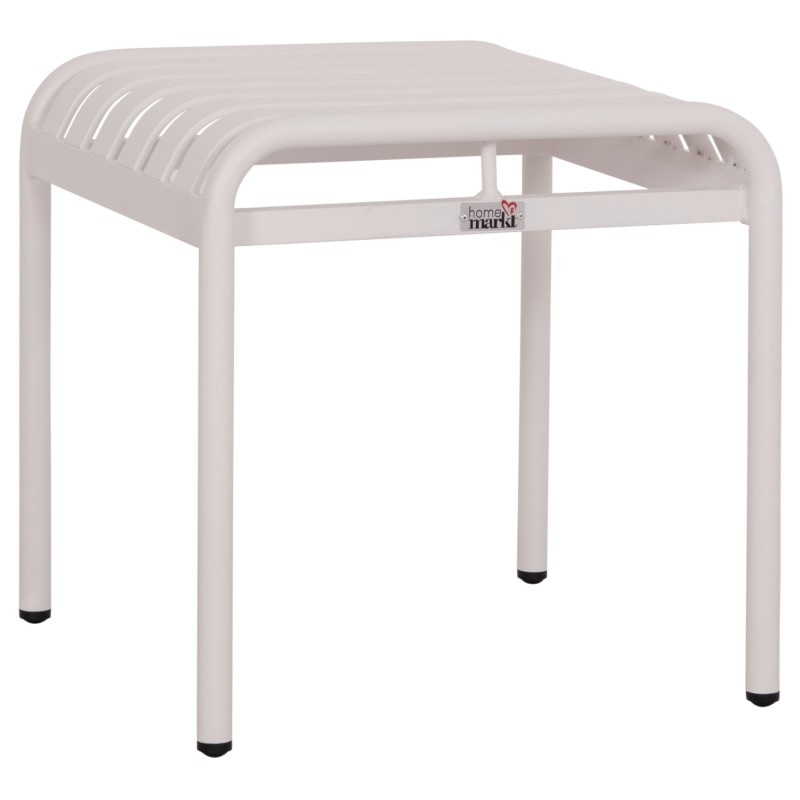 ALUMINUM STOOL RACHEL FK6340.02 WHITE COLOR 45x45x46Hcm. ALUMINUM STOOL RACHEL FK6340.02 WHITE COLOR 45x45x46Hcm.