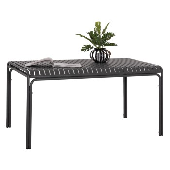 OUTDOOR ALUMINUM TABLE RACHEL FK6339.01 GREY COLOR 150x80x75Hcm.