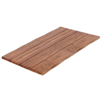 TABLETOP RECTANGULAR FK6302.01 SOLID ACACIA WOOD IN NATURAL COLOR--160x80x3.5 (thickness)cm.