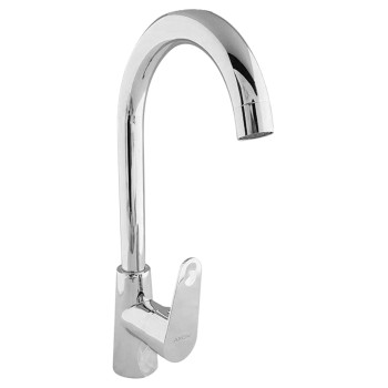SHORT FAUCET FOR KITCHEN COUNTERTOP FK4867.02 UPRIGHT POSITION--INOX SHORT FAUCET FOR KITCHEN COUNTERTOP FK4867.02 UPRIGHT POSITION--INOX