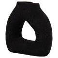 TABLE DECORATIVE VASE DECANT FK4667.01S TERRACOTA IN BLACK--17.5x6.5x17Hcm. TABLE DECORATIVE VASE DECANT FK4667.01S TERRACOTA IN BLACK--17.5x6.5x17Hcm.