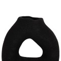 TABLE DECORATIVE VASE DECANT FK4667.01S TERRACOTA IN BLACK--17.5x6.5x17Hcm. TABLE DECORATIVE VASE DECANT FK4667.01S TERRACOTA IN BLACK--17.5x6.5x17Hcm.