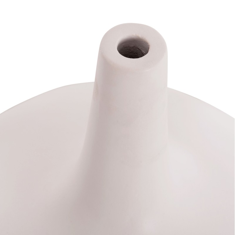 TABLE DECORATIVE VASE DENI FK4663.02M FIBER CEMENT IN WHITE--Φ30x29.5Hcm TABLE DECORATIVE VASE DENI FK4663.02M FIBER CEMENT IN WHITE--Φ30x29.5Hcm