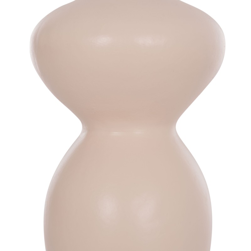 TABLE DECORATIVE VASE NELLY FK4669.02 TERRACOTA IN CREAM WHITE--Φ22x35Hcm. TABLE DECORATIVE VASE NELLY FK4669.02 TERRACOTA IN CREAM WHITE--Φ22x35Hcm.