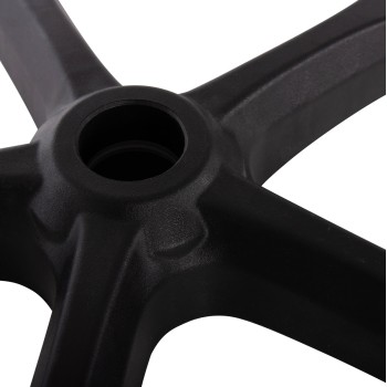 SPARE PART BASE FOR OFFICE CHAIR FK1203--BLACK NYLON 29cm SPOKE SPARE PART BASE FOR OFFICE CHAIR FK1203--BLACK NYLON 29cm SPOKE