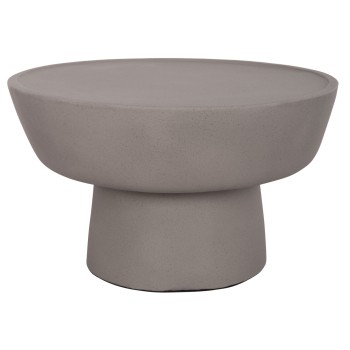 COFFEE TABLE PIRSON FK18155.03 FIBER CEMENT IN GREY--Φ60x36Hcm.