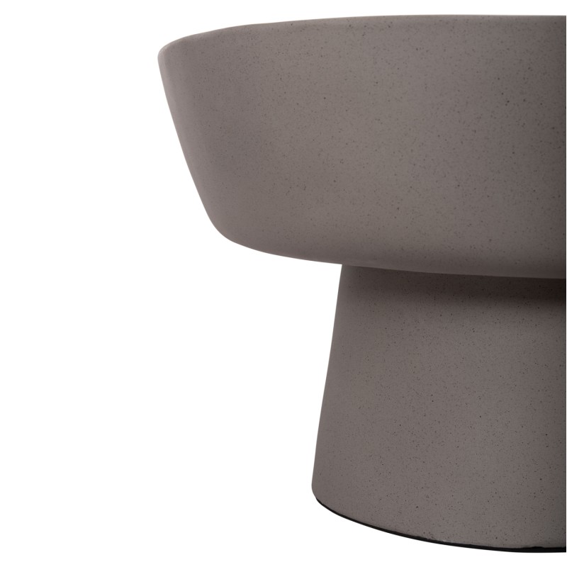 COFFEE TABLE PIRSON FK18155.03 FIBER CEMENT IN GREY--Φ60x36Hcm. COFFEE TABLE PIRSON FK18155.03 FIBER CEMENT IN GREY--Φ60x36Hcm.