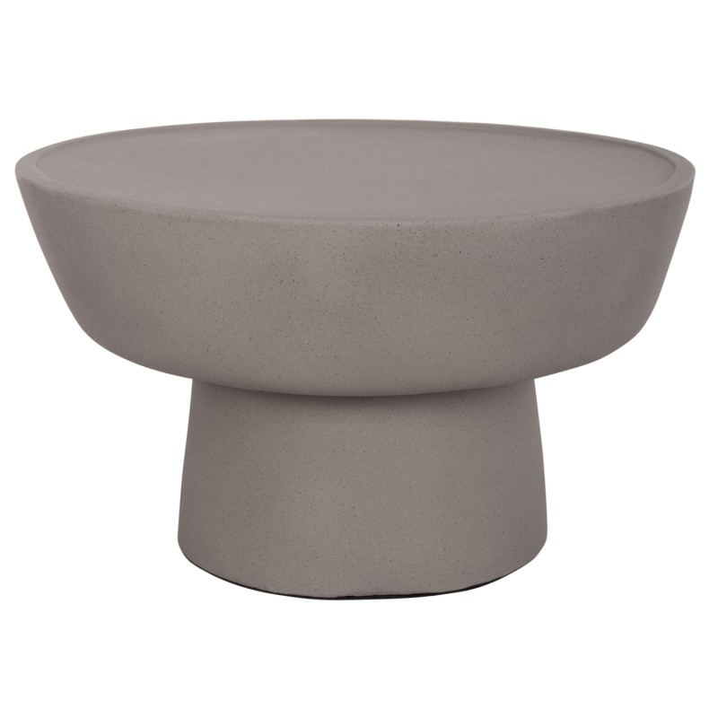 COFFEE TABLE PIRSON FK18155.03 FIBER CEMENT IN GREY--Φ60x36Hcm. COFFEE TABLE PIRSON FK18155.03 FIBER CEMENT IN GREY--Φ60x36Hcm.