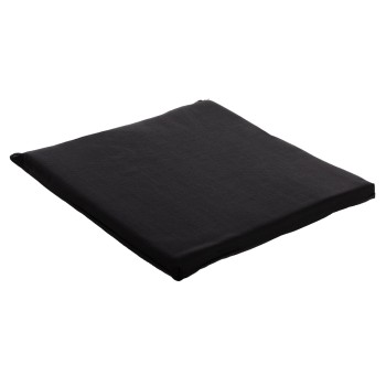 CHAIR CUSHION BOGI FK6240 TEXTILENE IN BLACK COLOR--43x41x3.5 (thickness)cm.