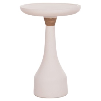LAMP TABLE ROUND TORG FK18170.02 FIBER CEMENT WHITE Φ41x62Hcm.