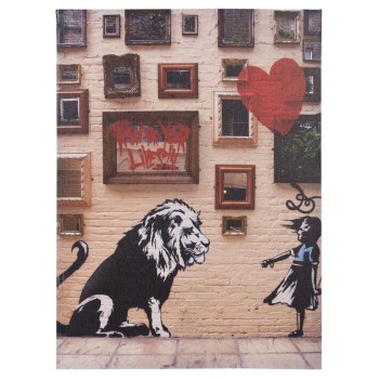 WALL PAINTING SERIES GOBI FK4828 PRINTED CANVAS 50x2,5(thickness)x68Hcm.